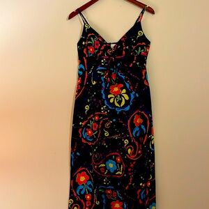 Maxi floral dress